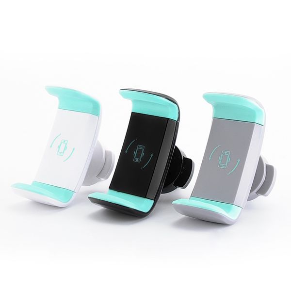 

Car Mount Phone Holder Air Vent 360 Degree Rotate Mount Cell Phone Grip Safer Driving For iP X 8 6 inch Universal Phone