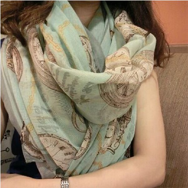 

wholesale-2016 rushed direct selling silk shawl hijab foulard cachecol feminino yarn winter bali wholesale watch the and porcelain scarfs, Blue;gray
