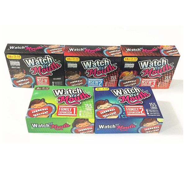 

Watch ya mouth phra e card game expan ion pack funny family party chri tma board game hipping