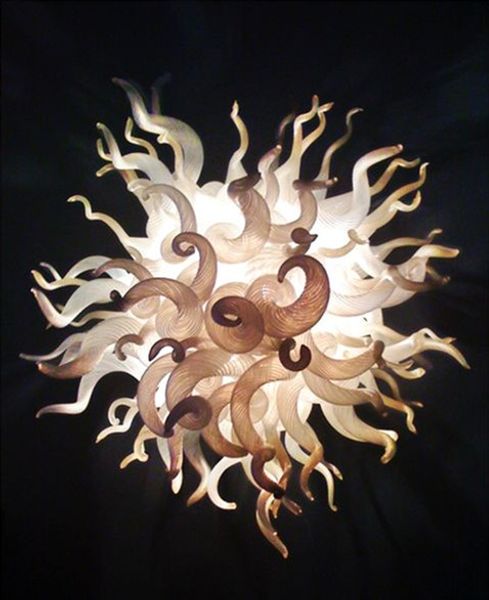 

100% mouth blown borosilicate turkish lamps murano glass art new house decoration crystal chandelier lights