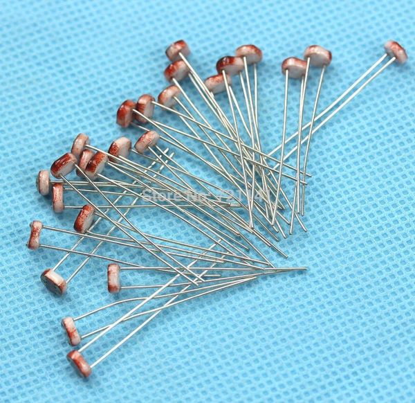 Venda por atacado 200 pcs lote fotorresistor gl5528 ldr resistores foto-dependente da luz