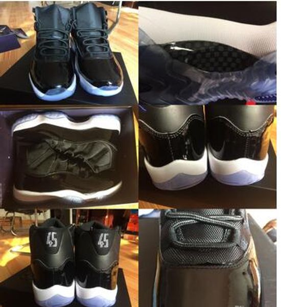 

2017 высокое качество 11 space jam 45 баскетбольная обувь мужчины женщины 11s space jam с номером 45 спортивные кроссовки с обувной коробкой