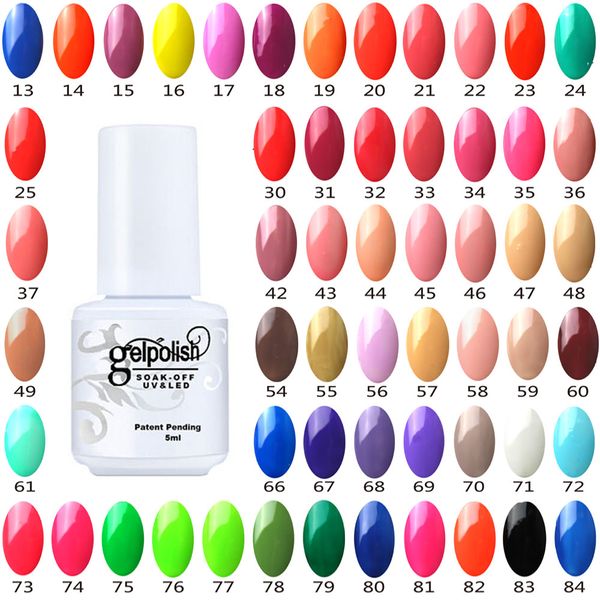 

wholesale-gelpolish gel serie 108 new colors,mona brand 5ml soak off uv&led nail gel polish long lasting shining effect.#a16805013~84, Red;pink