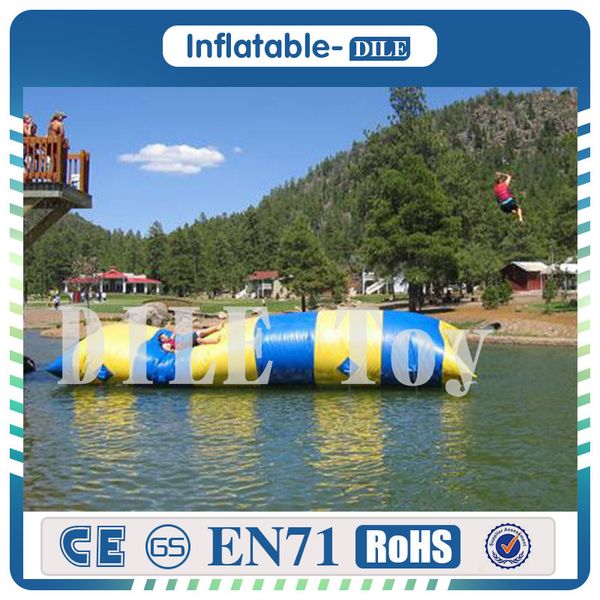 blob inflatable water trampoline