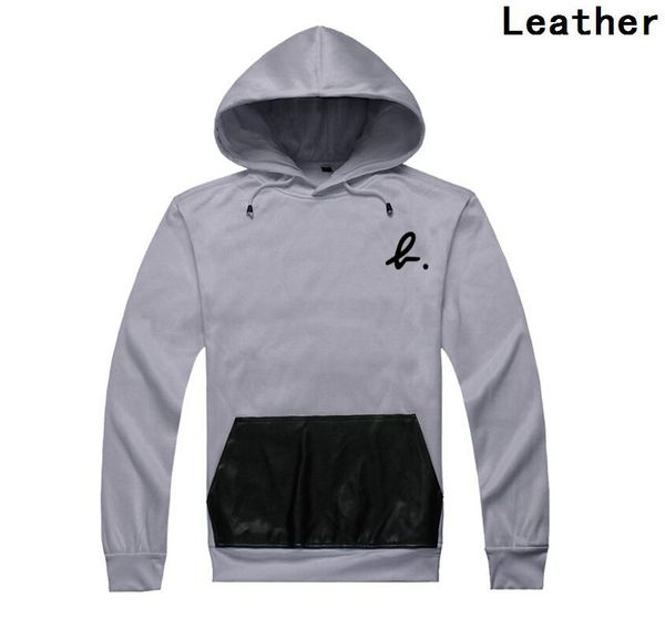 

cotton blend s-5xl d167 clothing sweatshirts ag letter mens hooded pullover hip hop hoodies casual coat, Black
