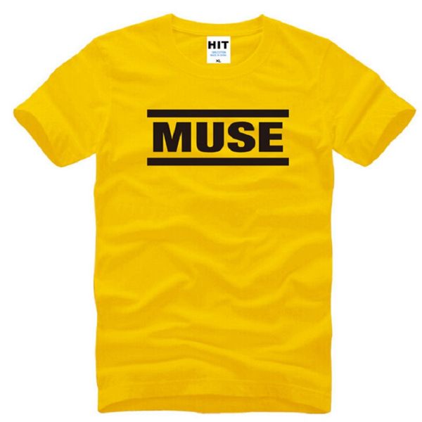

new rock band muse t shirts men cotton letter printed short sleeve o-neck man t-shirt fashion male hip hop tees s-3xl, White;black