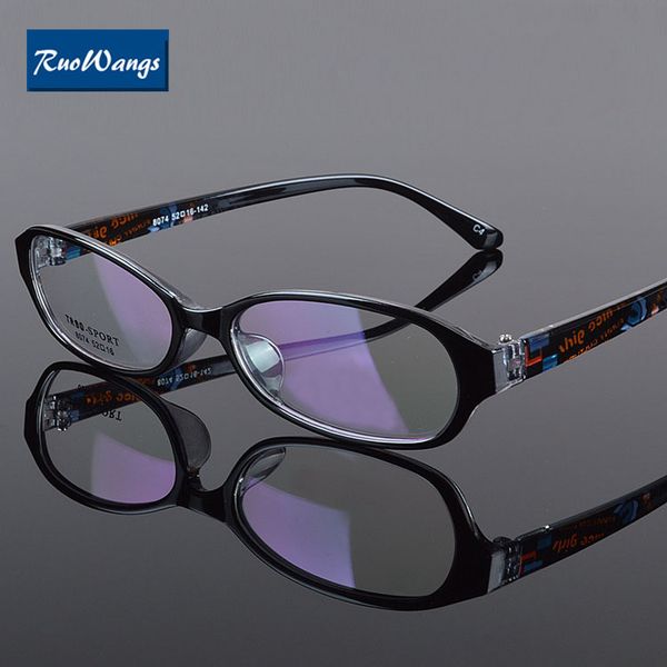 

wholesale- ruowangs tr90 myopia glasses optical eyeglasses frame eyeglasses frames women designer oculos de grau women glasses frame, Silver