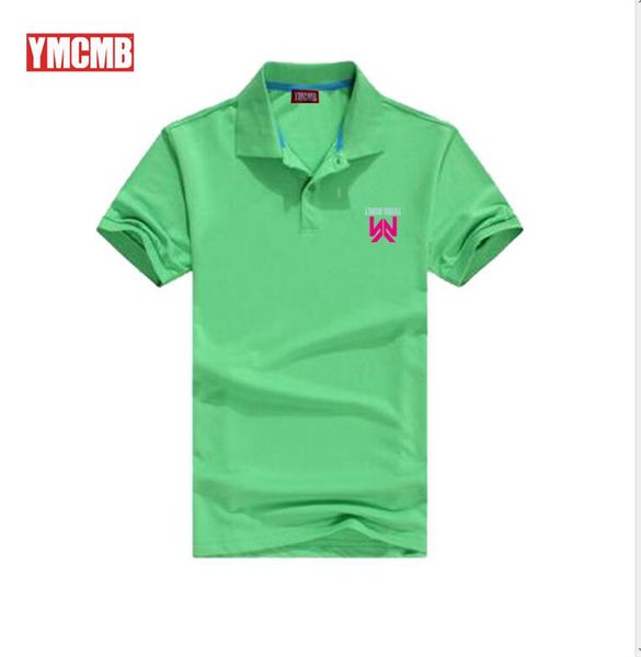 

p2885 2017 ymcmb polo t shirt 08 cotton men casual short sleeve print crewneck mens tee shirt, White;black
