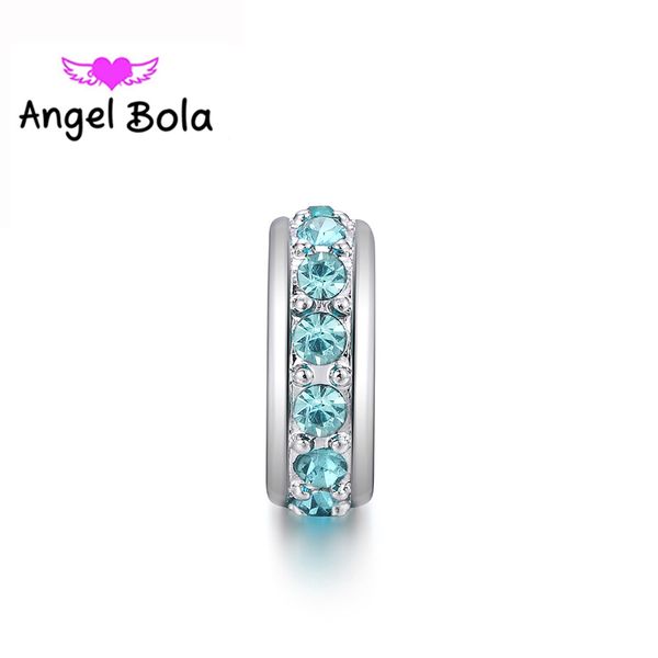 

wholesale- pryme endless charms round zircon charms for endless bracelets interchangeable jewelry man and women gift ep-005 ing, Bronze;silver