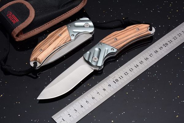 БОДа тактический складной нож 440c деревянной ручкой открытый кемпинг охота выживания карманный нож военная утилита EDC инструменты розничной упаковке