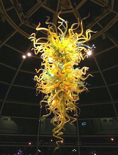 

lamp modern brilliant yellow color led bulbs blown glass chandeliers and pendant lamps for l decoration