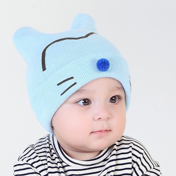 Knitting pattern for beanie hat for babies