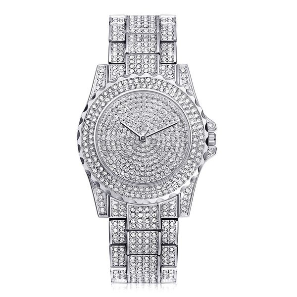 

han edition bright eye all over the sky star studded fashion cool lady quartz watch shanzuan dial a birthday present, Slivery;brown
