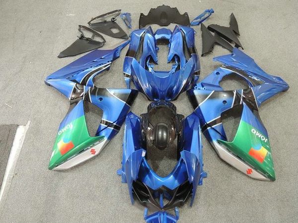 

injection molded fairings for suzuki gsxr1000 09 10 11 12 13 14 15 blue fairing kit gsxr1000 2009-2015 ot38