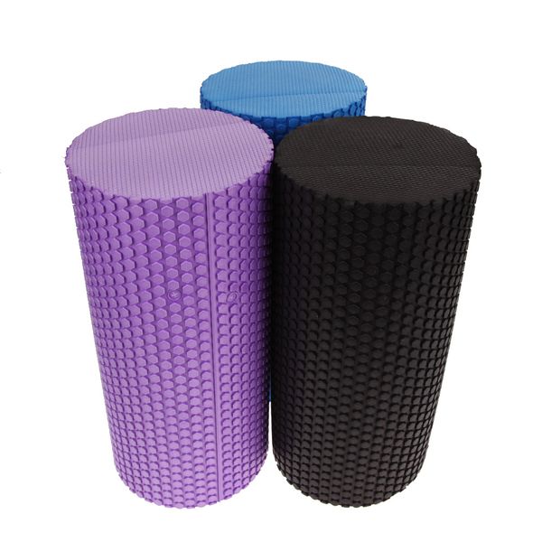 4 colori Yoga Blocks Palestra Esercizio Fitness Floating Point EVA Yoga Foam Roller Physio Trigger Massage