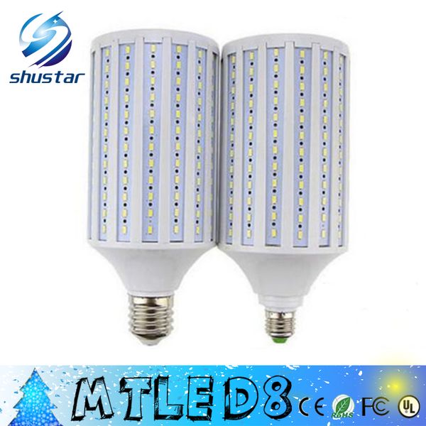 

super bright led corn свет 50w 60w 80w 5730smd e27 e40 e26 b22 мозоли электрической лампочки люстры люстра потолочная пятно света