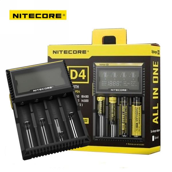 

Оригинальный Nitecore D4 Digicharger универсальный аккумулятор цифровое зарядное устройст