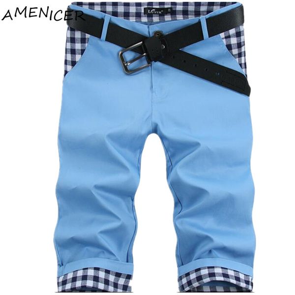 

wholesale-selling men slim fit shorts summer fashion big size mens designer shorts patchwork pantalones cortos hombre casual marcas, White;black