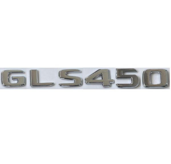2018 Flat E430 Gloss Black Letters Trunk Emblem Badge Sticker for Mercedes Benz