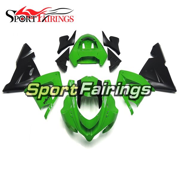 

Full green black carene new fairing for kawa aki ninja zx 10r zx10r 2004 2005 04 05 portbike ab motorcycle fairing kit bodywork fairing