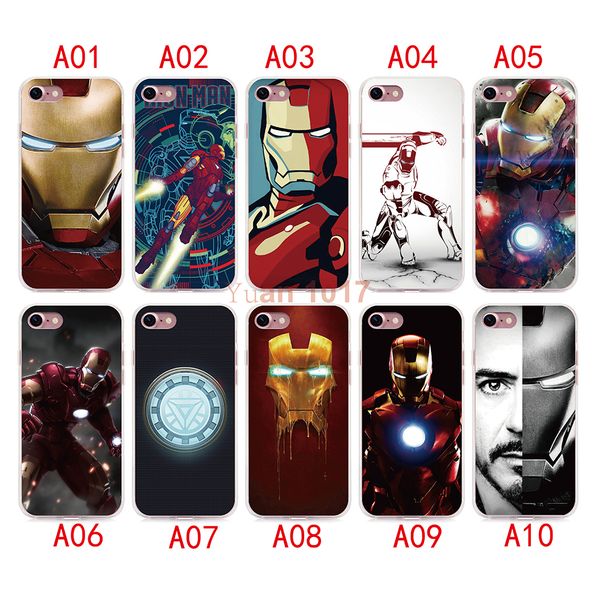 

Новый стиль Железный Человек чехол для iPhone x 8 7 6 6 S плюс силиконовый чехол роскошные ультра тонкий мягкий ТПУ для iPhone 5 4 se мобильный телефон сумка