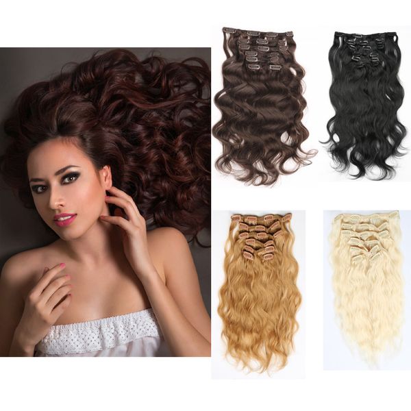 Resika Women S Fashion Clip In On Human Hair Extensions Machine