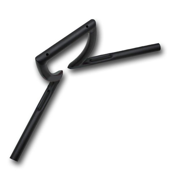 

universal 1" diameter drag handlebar z bars 8-3/4" riser fits suzuki honda yamaha motorcycle custom