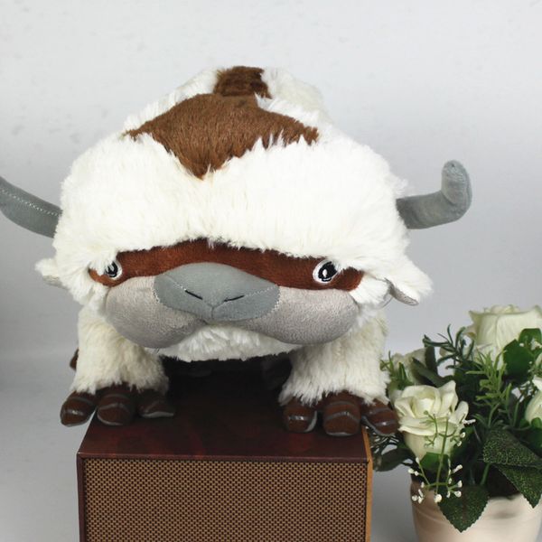 

16 inch big ize anime kawaii avatar la t airbender appa plu h toy oft juguete cow tuffed animal brinquedo doll kid toy