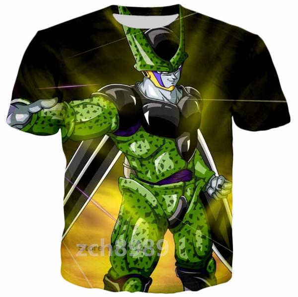 

новые моды для мужчин / женщин dragon ball z прохладный аниме летний стиль смешные унисекс 3d печати повседневная футболка s - - - 5xl aa639, White;black