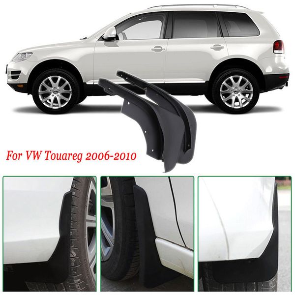 

4x front/rear car mud flaps splash guard mudguard mudflaps car fender for vw touareg 2006-2010