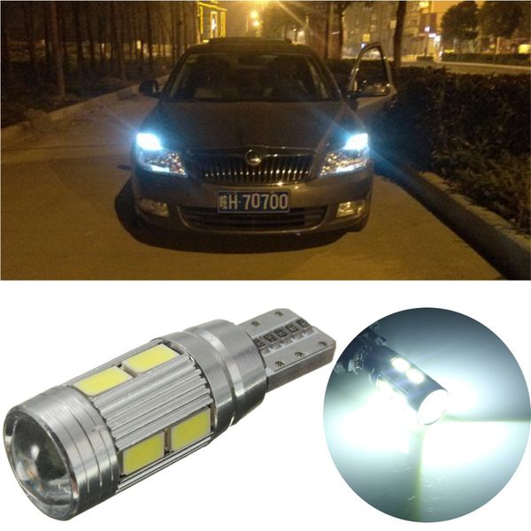 

car super bright width light led t10 5360 w5w 10smd error canbus side lamp