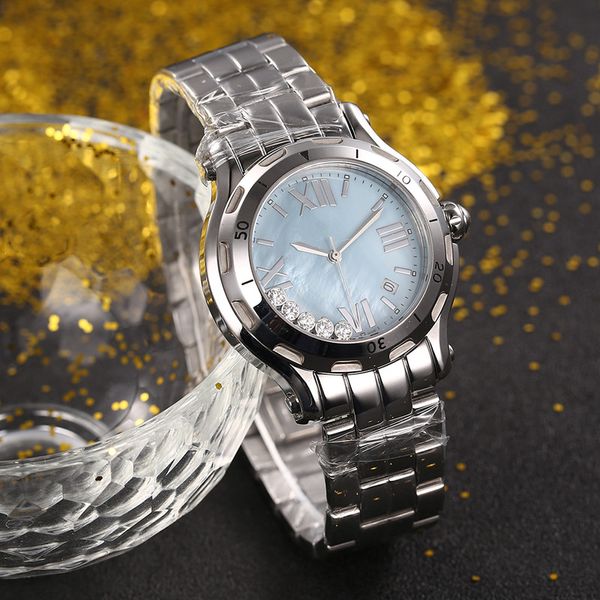 Yeni Moda Lady Watch Quartz Hareket Elbise Kadınlar İçin Saatler Paslanmaz Çelik Band Pembe Yüz Bilek Swatch CP01172T