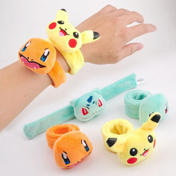 

Лучшие новые 4 стили PKC Bulbasaur Charmander Squirtle плюшевые группы аниме фаршированные брасл