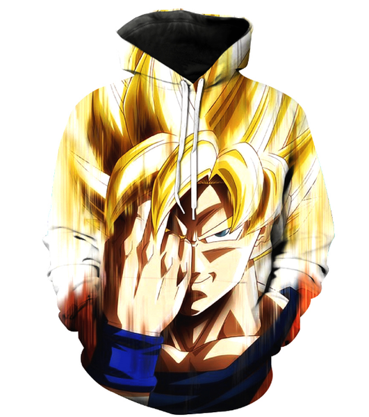

классический аниме новые моды для женщин / мужчин dragon ball harajuku стиль смешно 3d печати случайные толстовки унисекс плюс размер kk63, Black