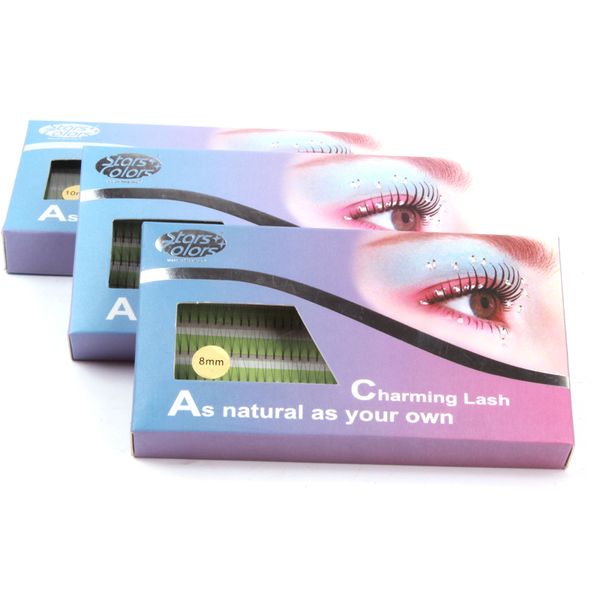 

wholesale- natural 2d false eyelashes individual imitate mink fake eye lashes 0.15mm silk eyelash extension makeup