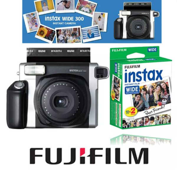 Acheter 100 Authentique Fujifilm Instax Wide 300 Film Appareil