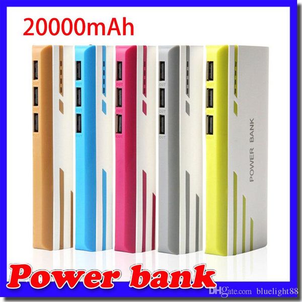 

Новый Стиль Romoss 20000mAh Power Bank 3USB Внешняя Батарея со СВЕТОДИОДНЫМ Портативным Зарядным Устройство Power Bank для iPhone 6s Samsung s6 Телефоны Android