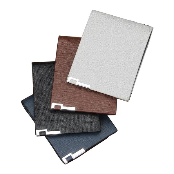 

2017 fashion men wallets cross vertical style textured 4 colors quality pu leather credit card holder purse wallet ing, Red;black