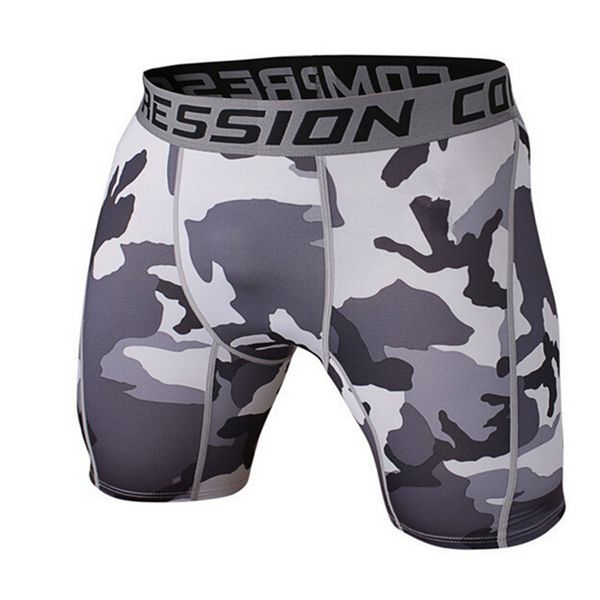 

wholesale- brand clothing camouflage male compression shorts board bermuda masculine short pants in stock quick-drying ing, White;black
