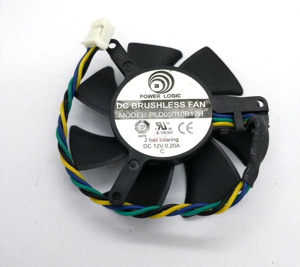 

новый оригинальный powerlogic pld05010b12h dc12v 0.20 a 5010 5 см видеокарта вентилятор охлаждения