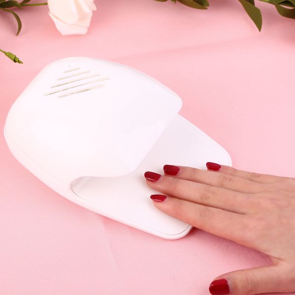 

wholesale- ym709 small size led nail art dryer lamp personal use nail polish fashion design uv lamp curing manicure dryer lamp sale