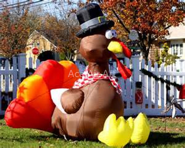 Offered By Ace Air Art Inflatable Thanksgiving Turkey For Yard Decoration