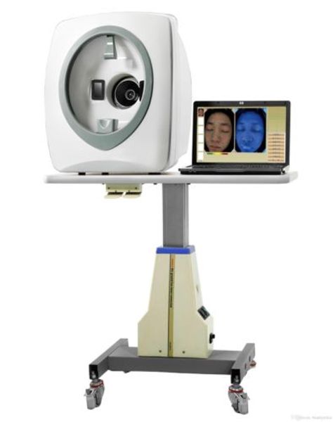 

sell 3d skin diagnosis system with skin analysis report face analyzer with teaching video