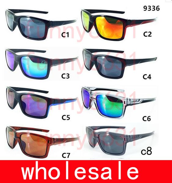 

moq=10pcs brand new colorful popular wind cycling mirror sport outdoor eyewear goggles sunglasses for women men 8colors ing, White;black