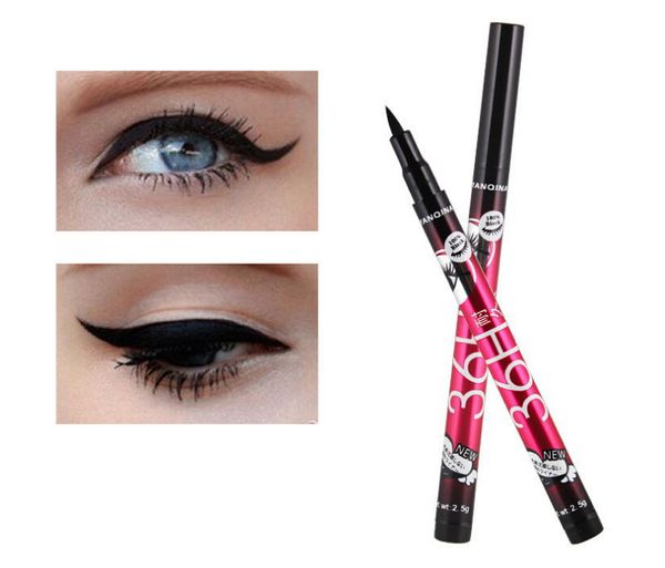 Il nuovo liquido nero impermeabile dell'eyeliner di alta qualità all'ingrosso compone la matita Y39 della fodera dell'occhio di bellezza trasporto libero