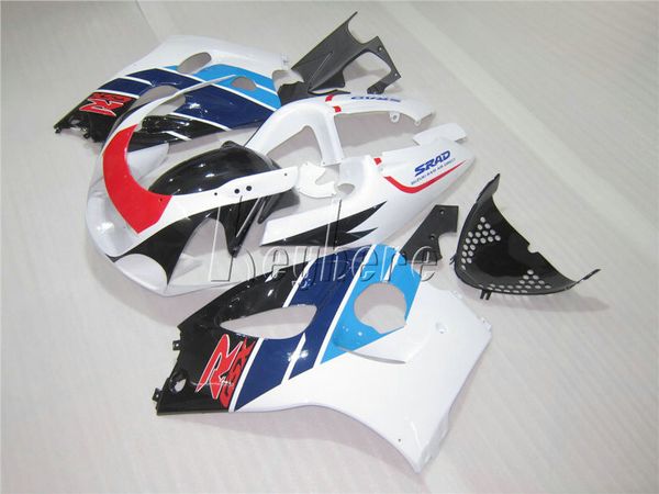 

bodywork plastic fairing kit for suzuki gsxr600 96 97 98 99 white black blue fairings gsxr750 1996 1997 1998 1999 oi54