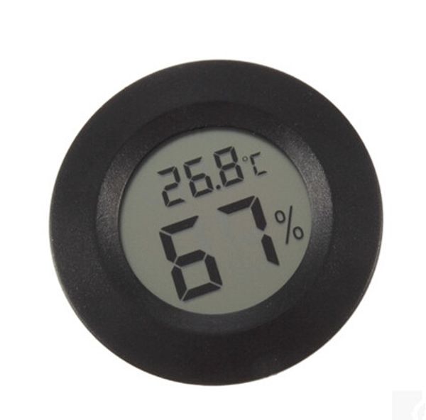 Встроенный датчик встроенный круговой электронный термометр гигрометр бытовой высокоточный измеритель температуры и влажности в помещении