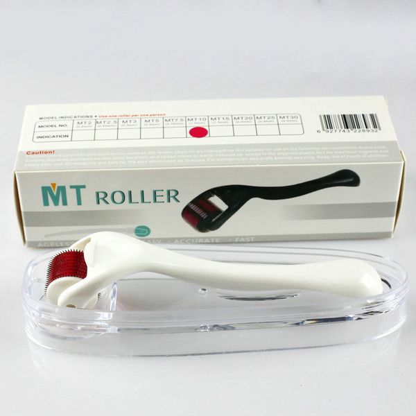 

mt derma roller 540 titanium alloy microneedles skin roller dermatology therapy mt derma roller 0.2mm-3.0mm