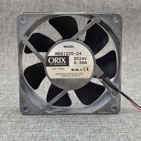 

genuine orix 12025 dc24v mds1225-24m 12cm 0.34a aluminum shell inverter cooling fan