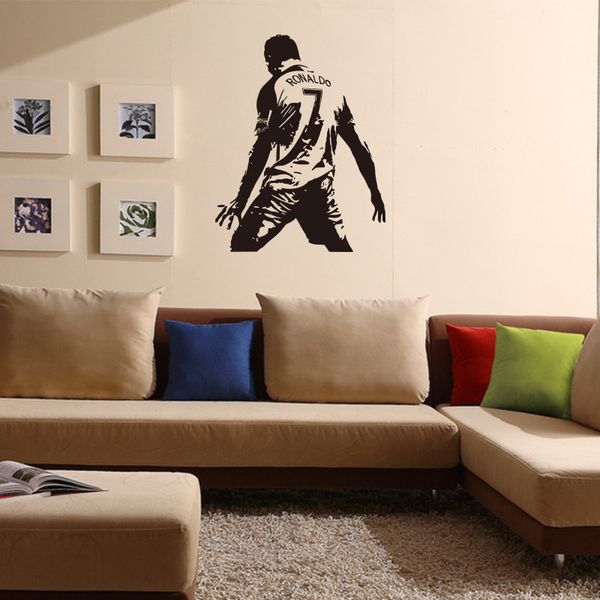 Wall Stickers Athlete Number 7 C Ronaldo Multi Function Removable